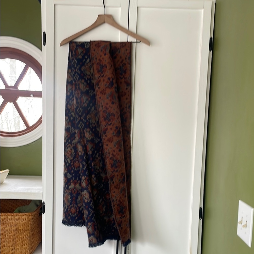 Floral Patterned Scarf
